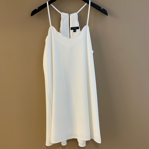 Very J Dresses & Skirts - White racer back cocktail dress